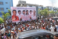 Eega Success Tour Photos